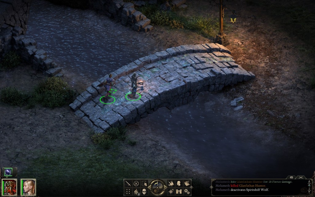 Zrzut ekranu z gry.